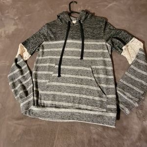 Brand New Soft Hoodie with lace!